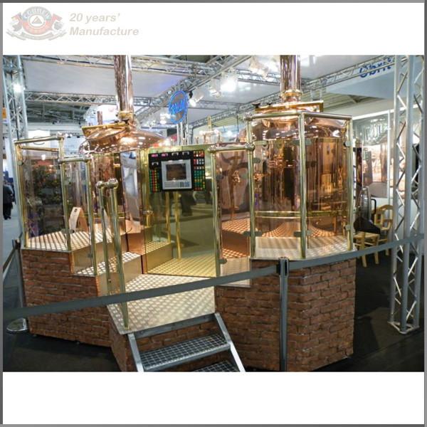 10HL stainless steel or red copper beer making machine for microbrewery or restaurant