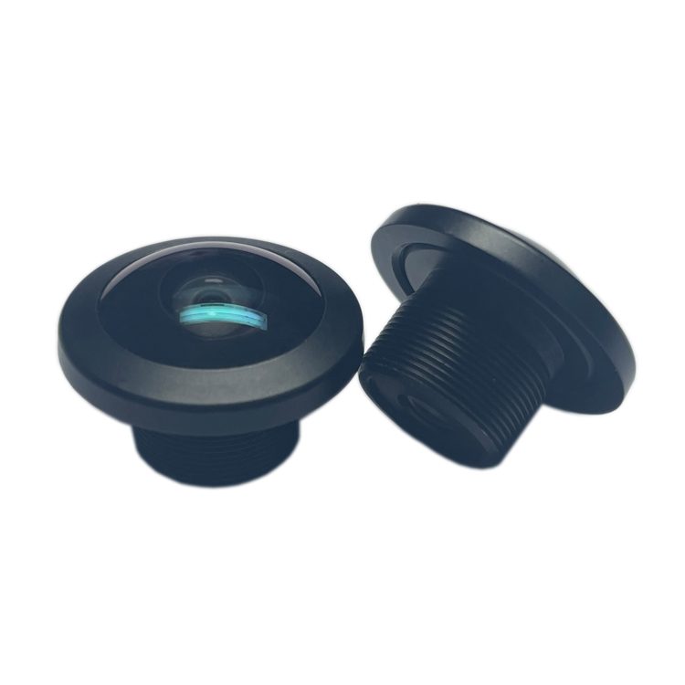 IP69K Waterproof Ultra Wide Fisheye M12 Lens 200 Degree DFOV Low CRA 4K POE Outdoor IP Camera