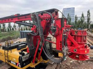 Equipamento de furo giratório direto usado 6.373L de Sany SR155 com definição de