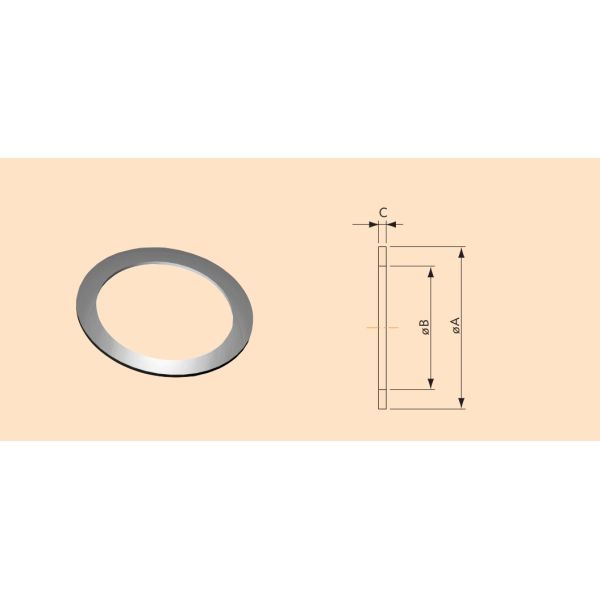 CF16-250 Flange Fitting CF Copper Gasket For High Vacuum