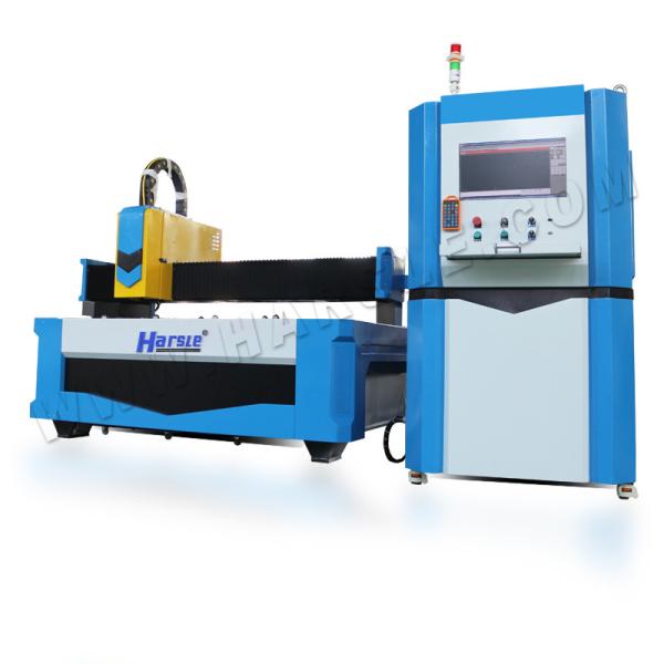 Laser cutter，HS-500W-3015 Open type dual-drive CNC fiber laser cutting machine for sale