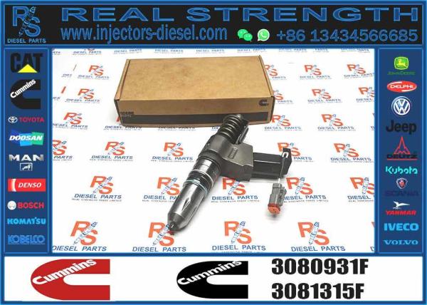 Partidas de maquinaria de construcciónInyector de combustible para el motor diesel N14 3080931F 3087558F 4307795 6087807 para el motor diesel CUMMINS