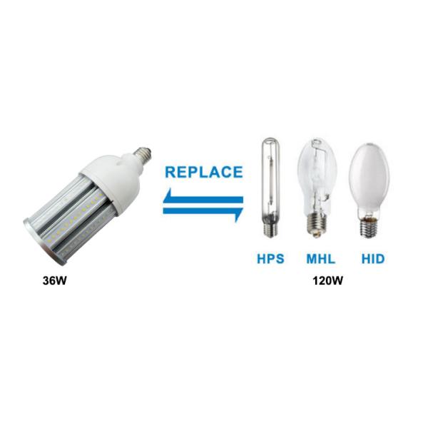 Outdoor SMD 2835 3780lm 36 W E27 Led Corn Bulb With 5 Year Warranty