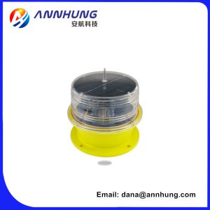 Solar LED Marine Lantern with IP68 Protection 100000 Hours LED Life and 2 Nautical Miles Visibility