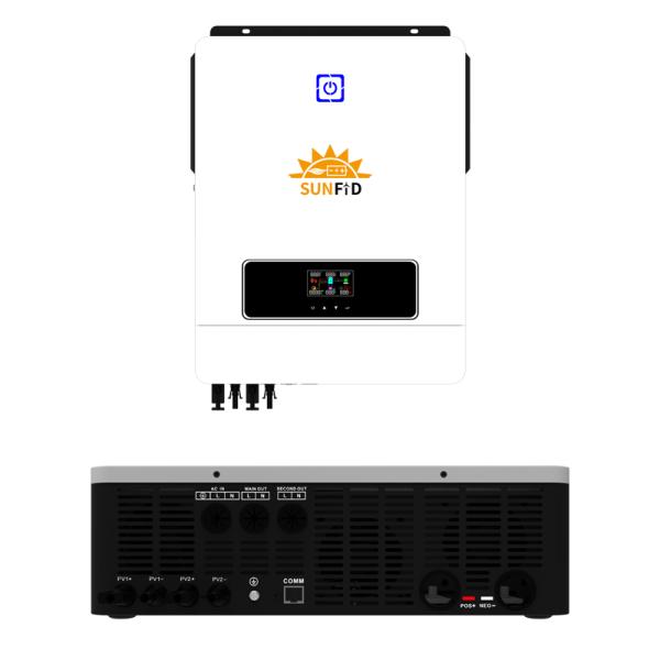 10KW Hybrid Pure Sine Wave Solar Inverter For Home Energy Storage System