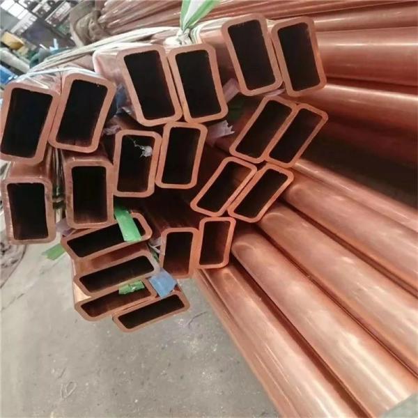 1/4 to 3/4 Round Copper Pipes with Wall Thickness 0.3mm-20mm for Oversea Jobs