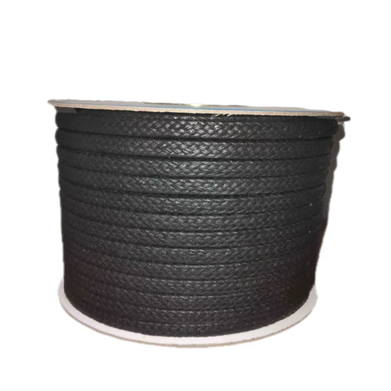 High pressure PTFE Graphite packing chemical resistance sealing rings suitable for in aggressive media and extreme temperature environments
