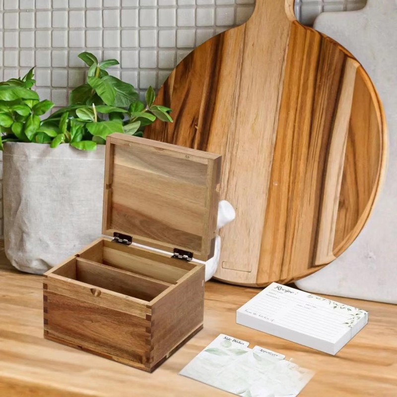 Hanging Wooden Kitchen Food Storage Bag Organizer Storage Box Garbage Bag Storage Box