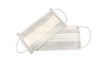 Disposable 3 Ply Earloop Face Mask With Adjustable Aluminum Nose Piece