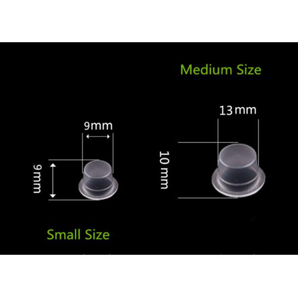 Semi Permanent Tattoo Accessories Tattoo Ink Cups For Eyebrow / Eyeline / Lip Makeup