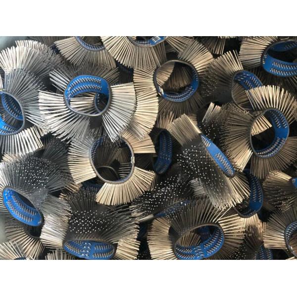 Monti 23mm Straight Carbon Steel Bristle Laster Belts for Removes Corrosion