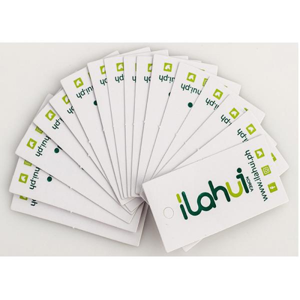 Étiquettes adaptées aux besoins du client de coup de papier de forme pour l