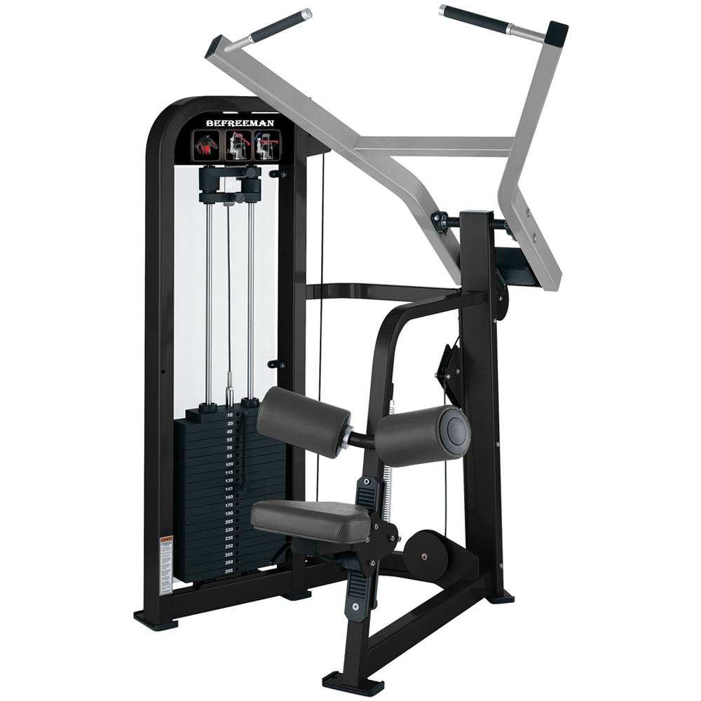 Lat Pulldown Machine HM-05, Pin Loaded Fixed Pulldown Equipment 