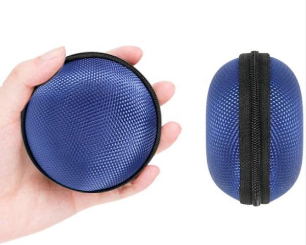 Bule colore o grau EVA Hard Cases Storage Earphones do zíper 75