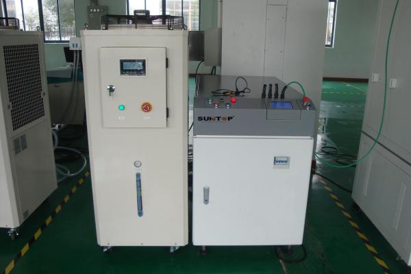 High Precision Vacuum Cup Fiber Coupled Laser Welding Equipment , Pulsed Laser Energy Feedback