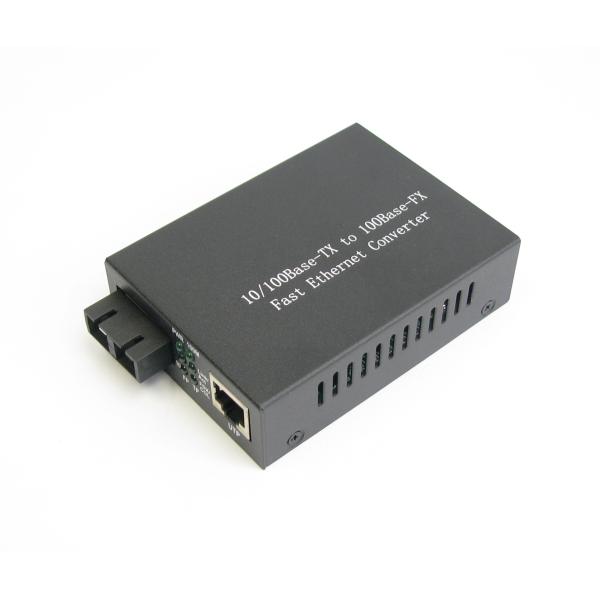 10/100Base-Tx To 100Base-Fx SC Media Converter Dual Fiber Duplex