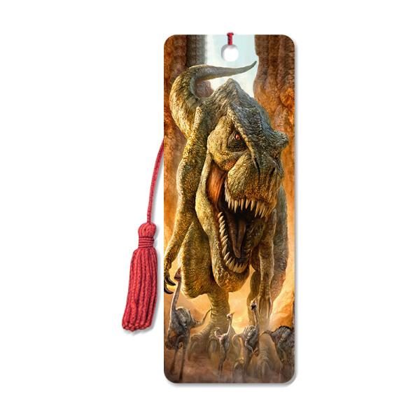 High Definition 3D Lenticular Bookmark 6 x 12 cm 4 Colors Customized