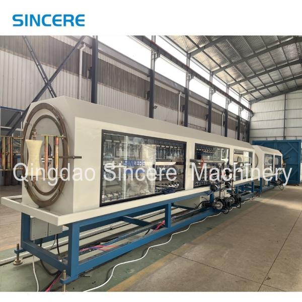 Machine de ligne d'extrusion de tubes en plastique HDPE MDPE PP PEX 50 mm 63 mm
