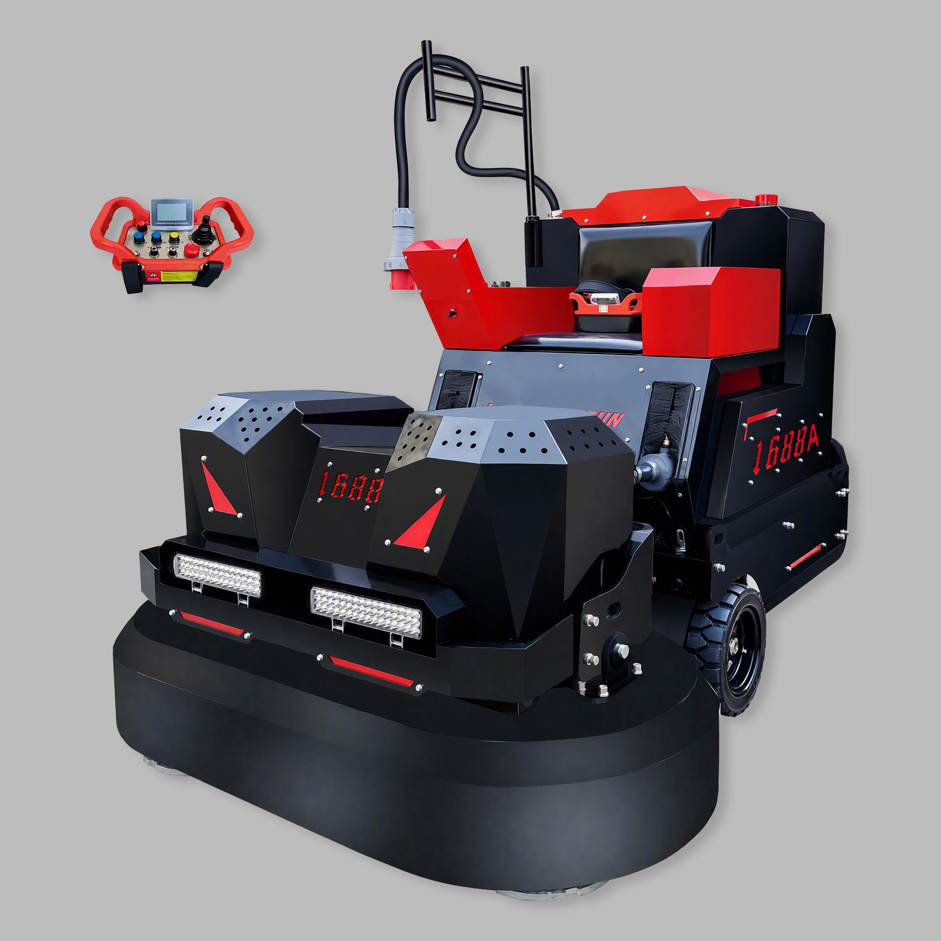 Ride-On Remote Floor Grinder 1600mm | 44kW 1.8-Ton Polisher