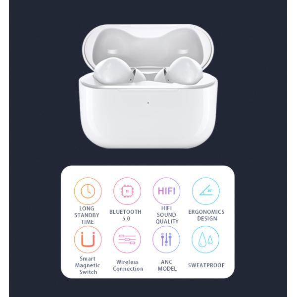 ODM OEM цвета черноты Bluetooth 5,0 водоустойчивый истинный беспроводной Наушники
