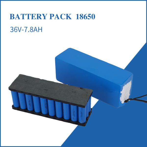 Electric Scooter NCM18650 Lifepo4 Battery Cells 36V6AH 10S3P Li-Ion 2000mAh