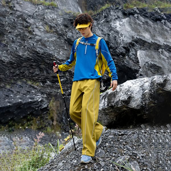 Stand Collar Color Block Jacket Thermal Antibacterial Polartec Fleece Outdoor Pullover