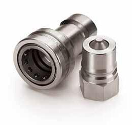 Industrial-Grade Two-Way Shut Off Quick Disconnect Couplings | NPT/BSP Thread 1/8-3 | Zinc, Stainless Steel, Brass