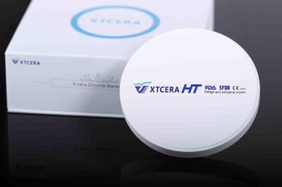 Placa dental de grande resistência da zircônia para coroas de trituração do implante