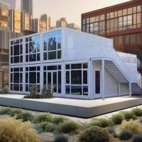 Casa de contenedores portátil y fácil de ensamblar Instalación rápida