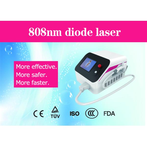 808nm Diode Laser Hair Removal Machine With 8.4 Inch Color Touch Screen