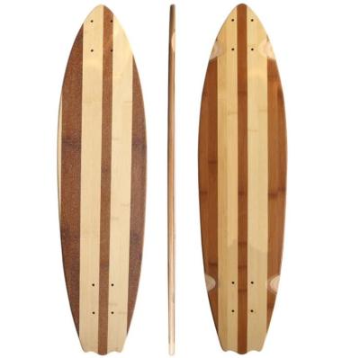 YOBANG Bamboo Rock & Branch Series Shiplap Surfboard Serving and Cutting Board