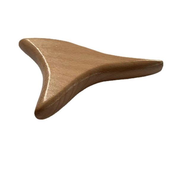 Body Muscles Triangular Cone TOP SALE Eco-friendly Wooden Gua Sha Massage Tools Wood Guasha Board Customized Logo Availabled