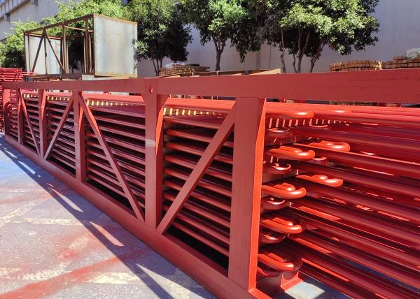 SA192 Superqueimador e Requeimador Pintado bobinas serpentina economizador em usina de energia