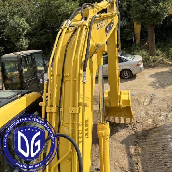 7.17m*2.49m*2.81m Excavateur Komatsu d'occasion pour le secteur de la construction