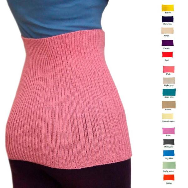 Y-F Pregnant Tummy Cotton Band Warmer Belly Kidney Waist Warmer Women Men Haramaki Knitted