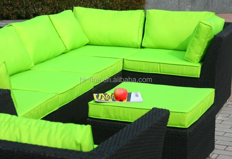 Hot Sales Aluminiummany Colors Garden Rattan Outdoor Furniture