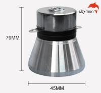 Ponta de prova ultrassônica piezoelétrica 50W 60W 100W 120W do transdutor de 25KHZ 40KHZ