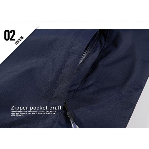 Custom Logo Blank Waterproof Windbreaker Jackets Plus Size Men's Tracksuit Jacket XMAMLON