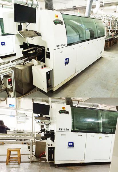 1650KG SMT Wave Solder Machine 3 Zones 0.4MPa Spraying