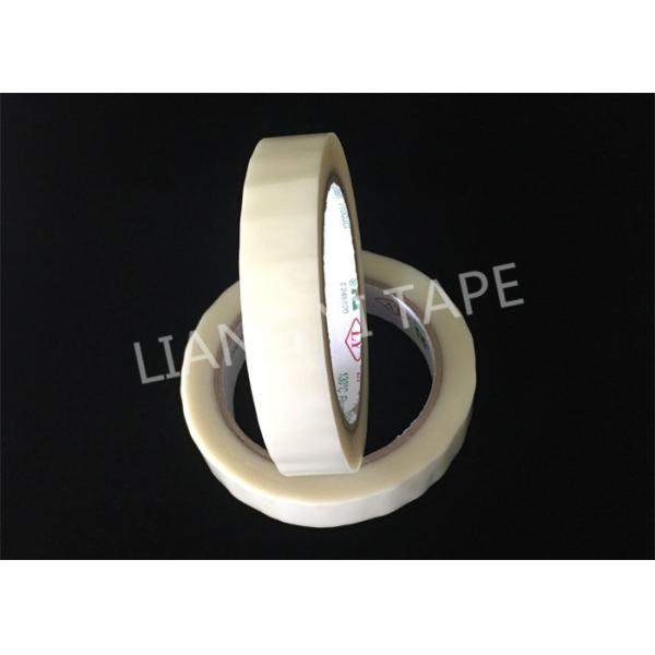 Acrylic White Polyester Insulation Tape ,  Flame Retardant Industrial Insulation Tape
