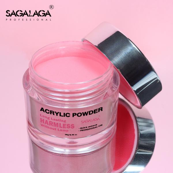 SAGALAGA poudre à ongles acrylique en gros OEM 50G couleurs Ombre