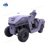 Inspection de tout terrain robot haute vitesse 30 km/h pour les sites militaires à grande échelle / bases