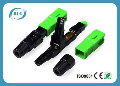 Lower Insertion Loss Fiber Optic Cable Connectors Reliable Environmental Performance