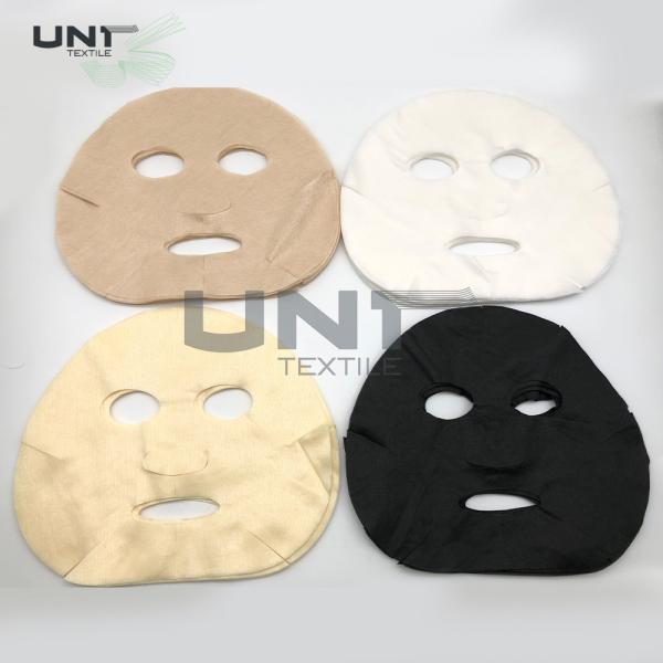 Tela não tecida de Spunlace da fibra viscosa do bambu do algodão para a folha facial da máscara