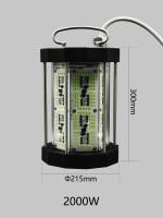 Powerful 2000W Best LED Fishing Light For Deep Sea , Waterproof Fishing Light For Boats