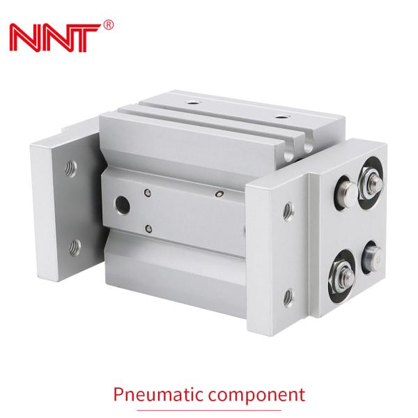 Wide Pneumatic Clamp Cylinders Piston Rod Design 20-200mm Opening / Closing Stroke