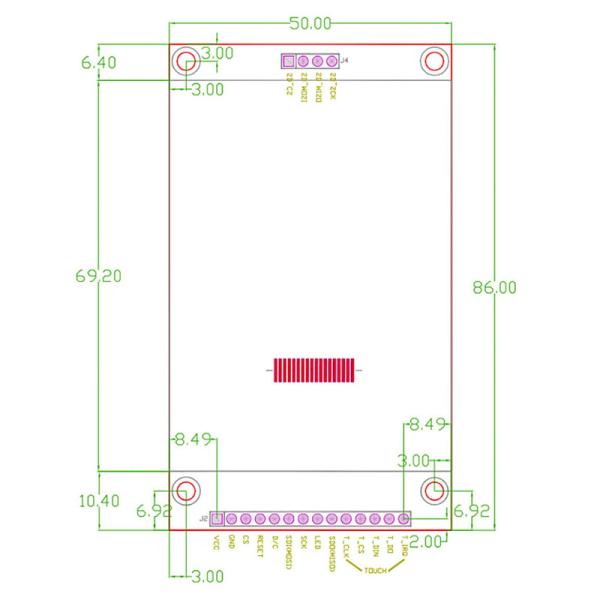 2,8 модуль SPI Lcd показывает дисплей дюйма Ili9341 Spi Tft Lcd модуля 240*320 2,8