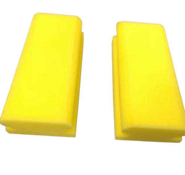 Yellow Long-Strip Grip Car Wash Sponge High Absorption Good Cleaning Effect Durable Product For Car Use