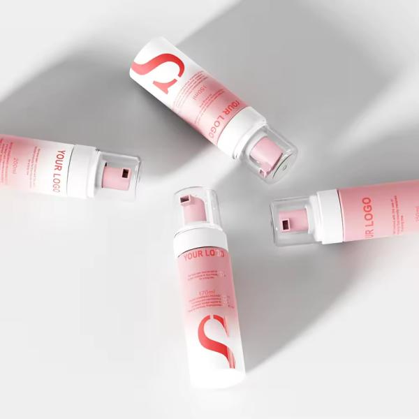 Leak Proof PET Foaming Bottle 120ml - 250ml Facial Cleanser Bottle