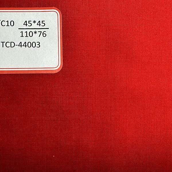 90/10 TC Fabric The Perfect Combination Of Polyester And Cotton 45S 110 76